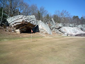 Bouldering in Little Rock City or LRC