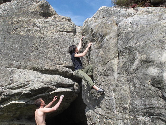 Carine dans Point Vert (5c) à Peña Postal