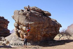 Daniel DULAC sur un bloc malien ...