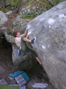 escalade bloc fontainebleau font bleau ceintre bouldering bloque