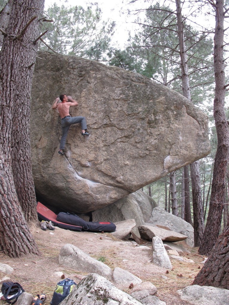 escalade,bloc,pedriza,bloque,bouldering,sonrisa